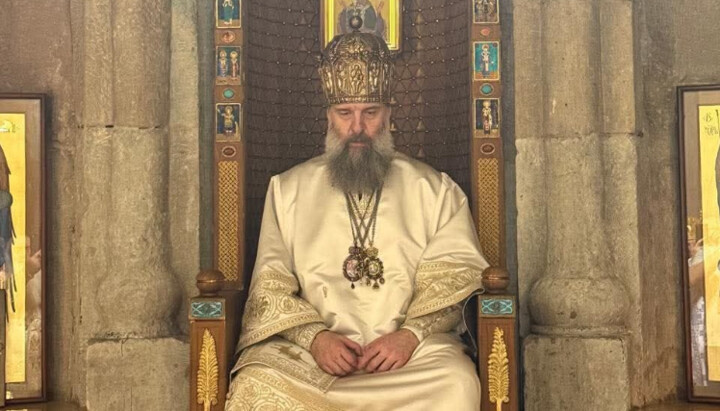 Патріарх Шіо. Фото: СПЖ в Грузії