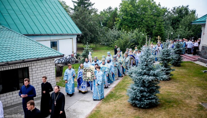 Литургия в Преображенском Княжицком мужском монастыре. Фото: УПЦ
