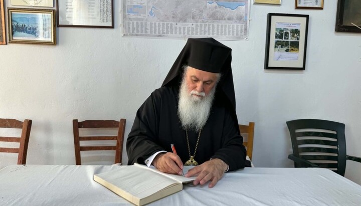 Митрополит Калавритський і Егіалійський Ієронім. Фото: Orthodoxia News Agency