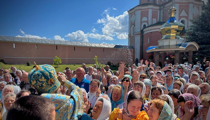 Celebrations were held at the Holy Trinity Hustynia Monastery on August 10, 2026. Photo: Vinnytsia Eparchy