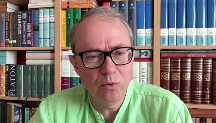 Андрій Баумейстер. Фото: скриншот YouTube-каналу Politeka Online