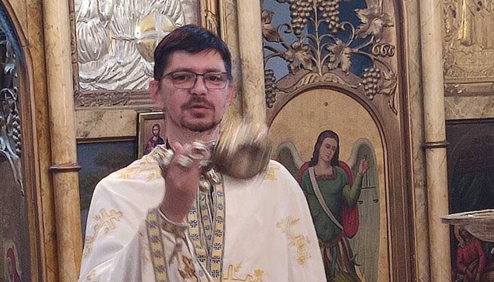 Священник Синіша Бувач. Фото: ФБ священника