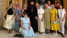 Верующие УПЦ приняли участие в крестном ходе в честь св. Спиридона на Корфу