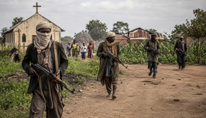 An illustrative image of militants in Nigeria. Photo: UOJ