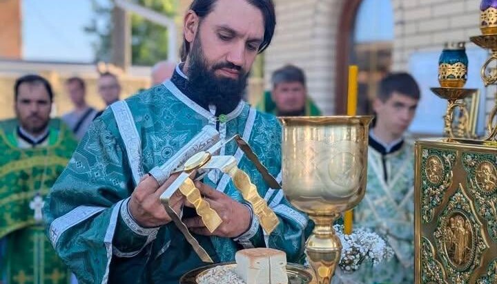 Πρωτοδιάκονος Σέργιος Ζινκέβιτς. Φωτογραφία: SPZh