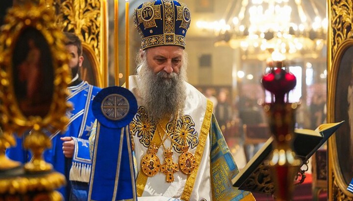 Patriarch Porfirije. Photo: spc.rs
