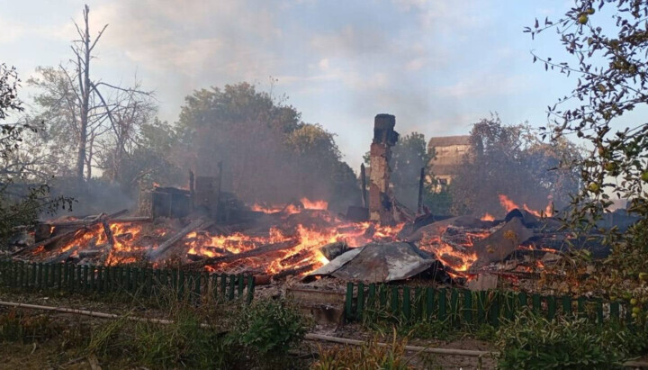 Руїни храму УПЦ у Сем'янівці. Фото: Національна поліція України