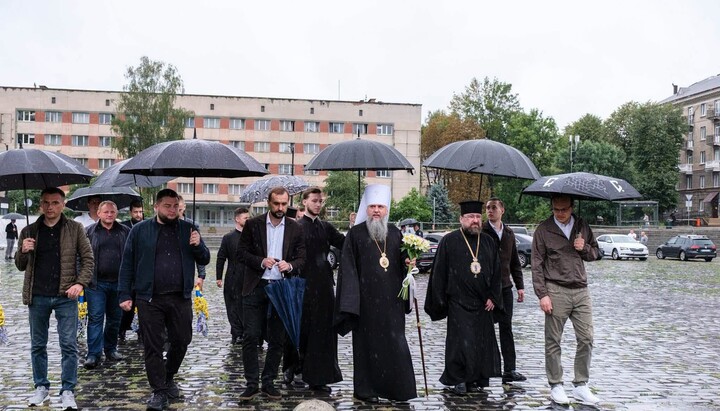 Думенко у Львові. Фото: ПЦУ