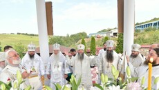 Митрополит Лонгин очолив престольне свято в скиту Банченської обителі