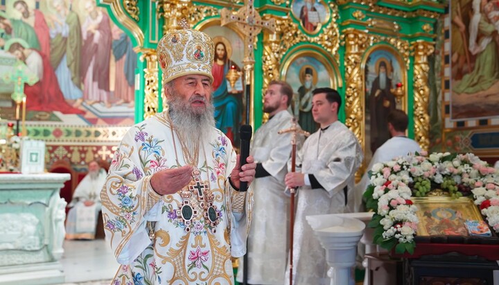 Блаженніший Митрополит Онуфрій. Фото: скриншот відео УПЦ