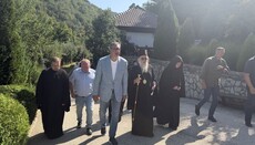 Президент Сербії відвідав монастир Преображення в Козячому Долі