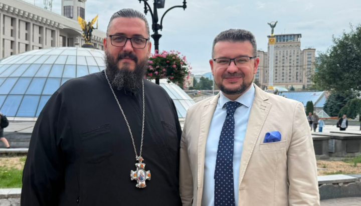Бойович и Алферов. Фото: Фейсбук Алферова