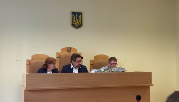 Засідання Північного апеляційного господарського суду в Києві. Фото: скриншот відео t.me/save_Lavra