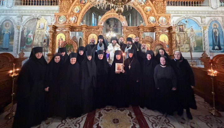 Monastic tonsure performed in the Khust Eparchy. Photo: Khust Eparchy