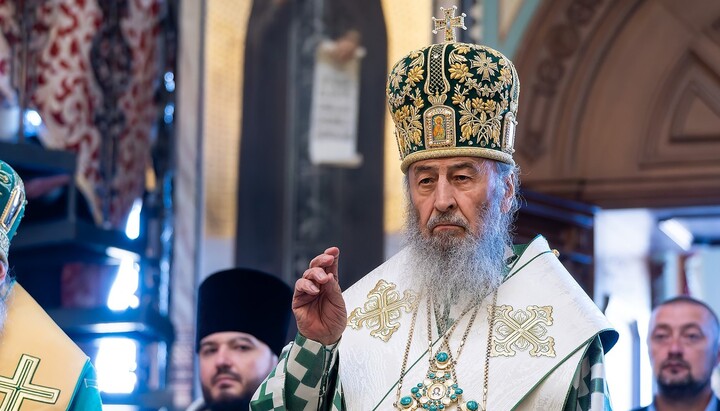 Блаженніший митрополит Онуфрій. Фото: скриншот з відео УПЦ