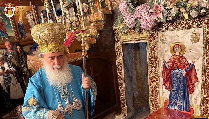 Богослужіння в Гефсиманії. Фото: Єрусалимський Патріархат