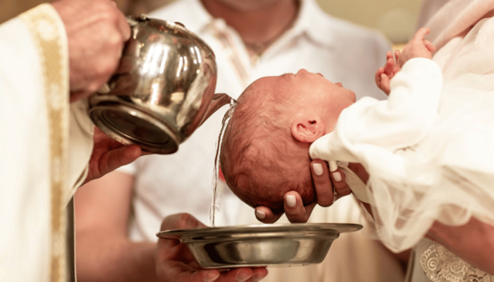 Catholic baptism. Photo: Shutterstock