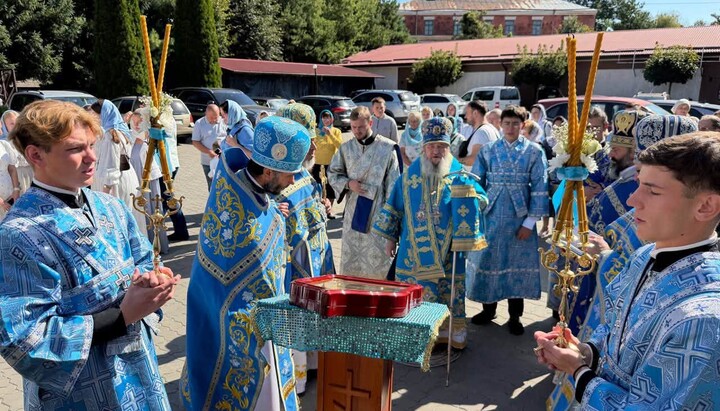 Престольный праздник Успенской общины УПЦ во Владимире. Фото: Владимир-Волынская епархия УПЦ