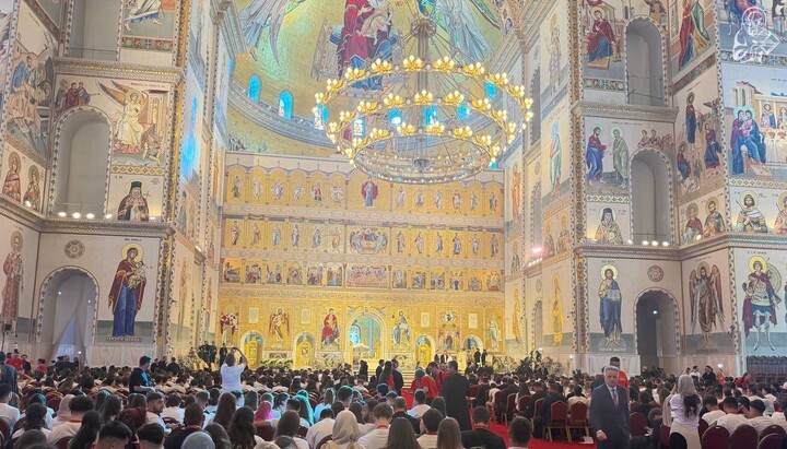 Orthodox Youth Congress at the National Cathedral in Bucharest. Photo: UOJ