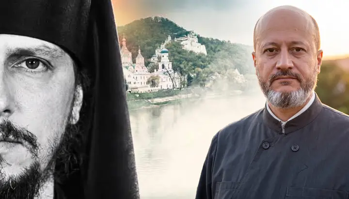 Archpriest Vasiliy Dimitrov expressed support for the UOC after the attack on the Sviatohirsk Lavra. Photo: UOJ