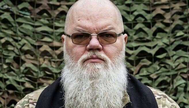 Олег Лебединський. Фото: сторінка протестанта у Фейсбуці