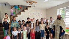 У селі Малі Дорогостаї освятили недільну школу при храмі УПЦ