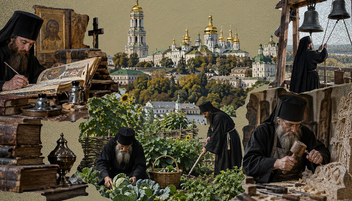 Будні та праця лаврської братії