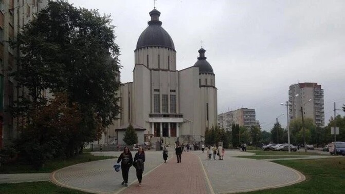 Храм УГКЦ на честь святих Володимира і Ольги у Львові. Фото: Wikimapia