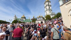Цього року хресноходців у Почаїв було вдвічі більше – архієпископ Іов