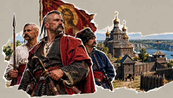 Zaporozhian Cossacks in defense of the persecuted faith