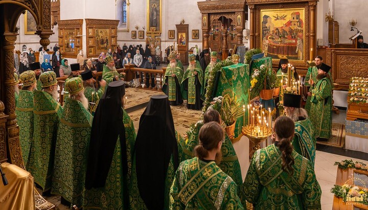 Venerable Fathers of Sviatohirsk are revered at the Sviatohirsk Lavra. Photo: svlavra.church.ua