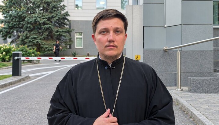 Протоієрей Микита Чекман. Фото: Тг-канал священника