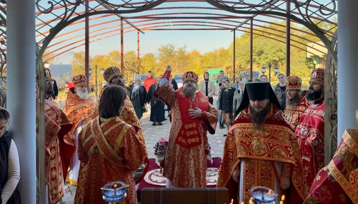 A new chapel was consecrated in the St. Stephen Monastery in Zakarpattia. Photo: Khust Eparchy