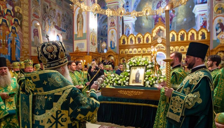 Всенощное бдение в Успенском монастыре Одессы, 28 сентября 2026г. Фото: t.me/odeparh
