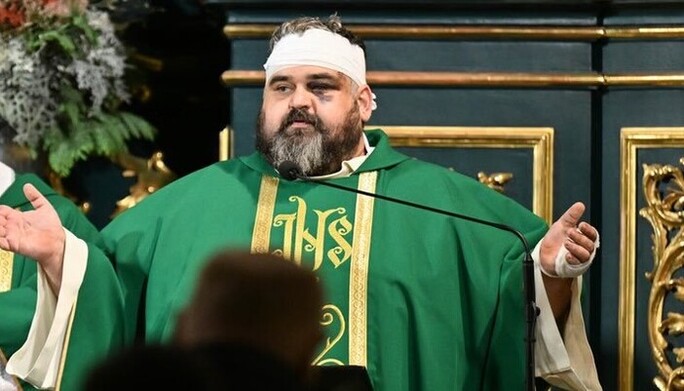 Catholic priest Adrian. Photo: svazpn.cz