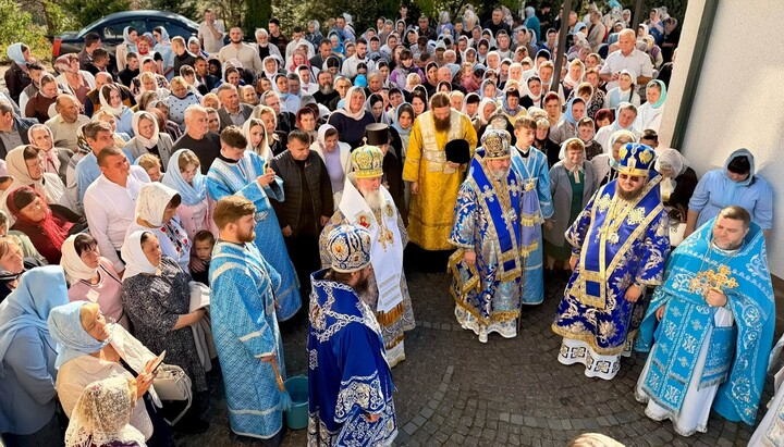 В Іоанно-Богословському монастирі на Закарпатті відзначили 25-річчя заснування обителі. Фото: Фейсбук митрополита Феодора