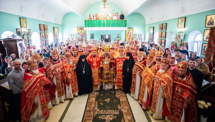 В Головчинцах отметили юбилей возрождения Преображенской обители. Фото: Хмельницкая епархия