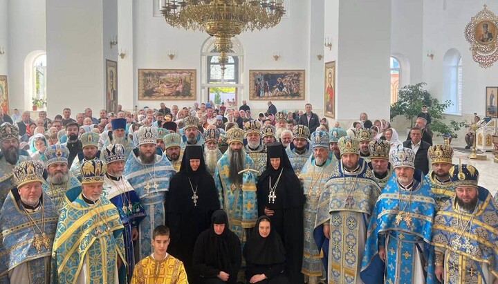В Барском монастыре почтили чудотворный образ Богородицы. Фото: Винницкая епархия
