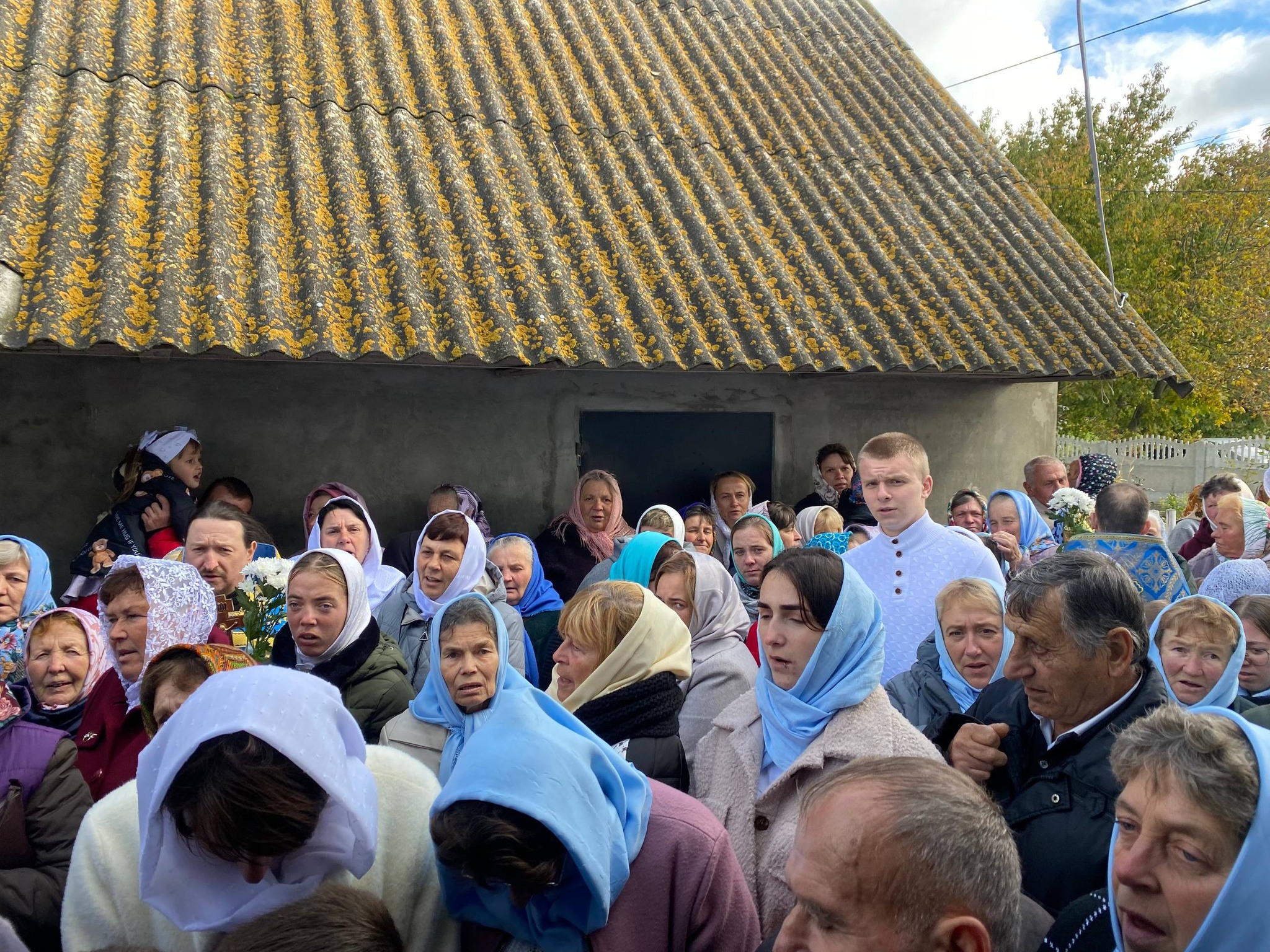 Престольный праздник гонимой общины в селе Метельное.