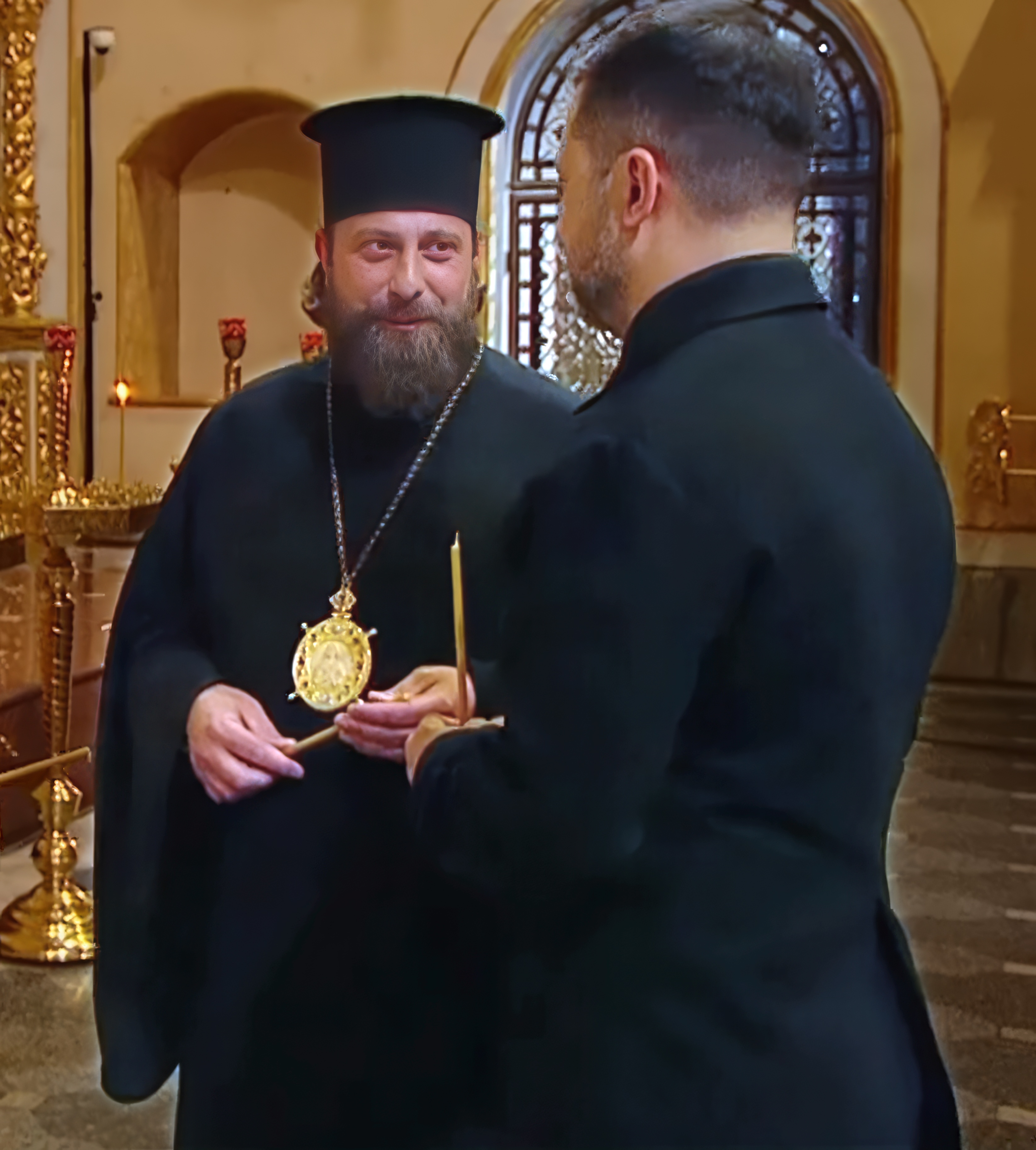 Лотиш із Зеленським у Лаврі.
