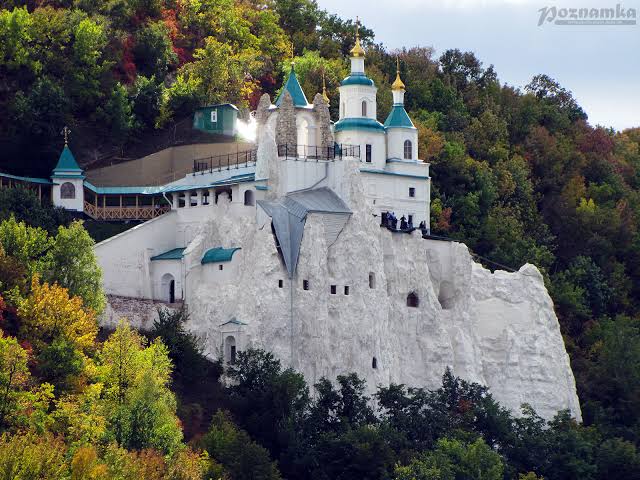 Church of St. Nicholas the Wonderworker on the chalk mountain